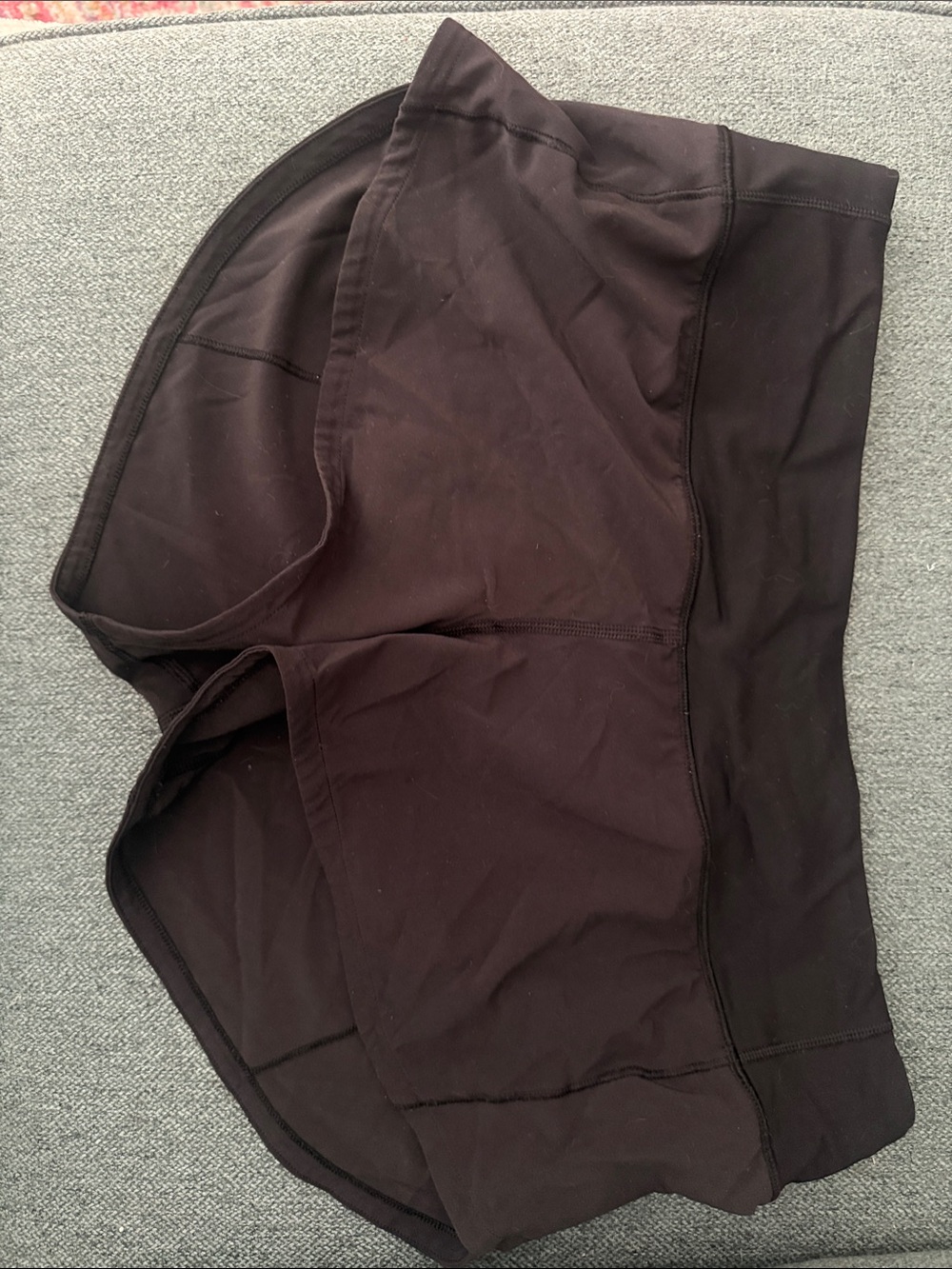 lululemon athletica Black Athletic Running Shorts